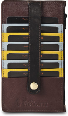 Sophia Visconti 6 Card Holder(Set of 5, Brown)