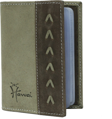 

Hawai 24 Card Holder(Set of 1, Tan)