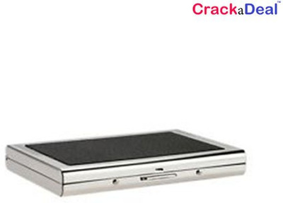 

CrackaDeal High Quality Steel Leather Black Executive Pocket ATM 6 Card Holder(Set of 1, Multicolor)