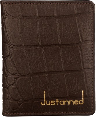 

Justanned 4 Card Holder(Set of 1, Brown)