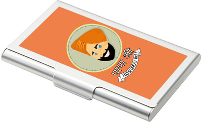 

SKY TRENDS Father's Day 15 Card Holder(Set of 1, Silver)