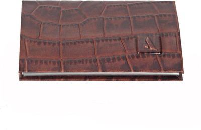 

Adamis 10 Card Holder(Set of 1, Brown)