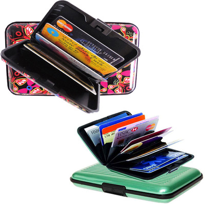 

Elligator 6 Card Holder(Set of 2, Multicolor)