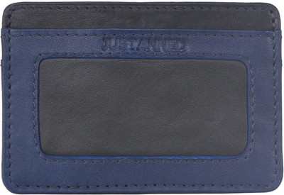 

Justanned 4 Card Holder(Set of 1, Blue, Green)