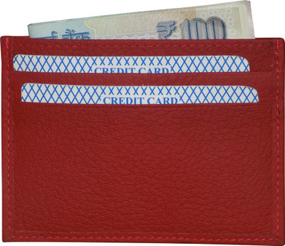 

Style 98 Fashion Series 3 Card Holder(Set of 1, Red)