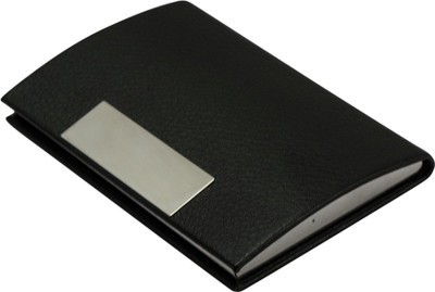 

Quoface MERC 24 Card Holder(Set of 1, Black)