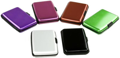 

Glitters Pack of 6 10 Card Holder(Set of 6, Multicolor)