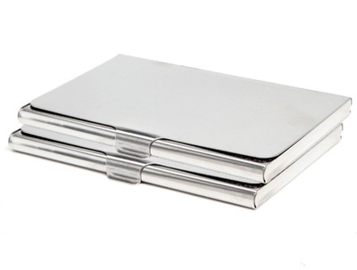 

Styzon 6 Card Holder(Set of 2, Silver)