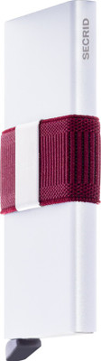 

Secrid 6 Card Holder(Set of 1, Silver, Red)