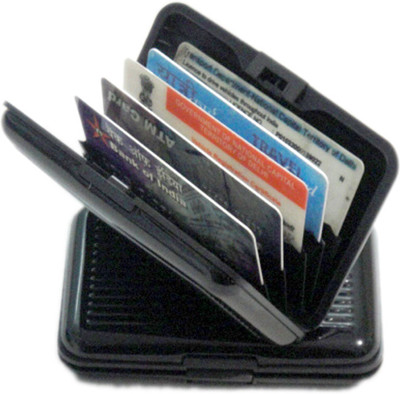 

Milano 6 Card Holder(Set of 1, Black)