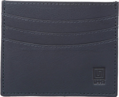 

U+N Unisex 6 Card Holder(Set of 1, Blue)