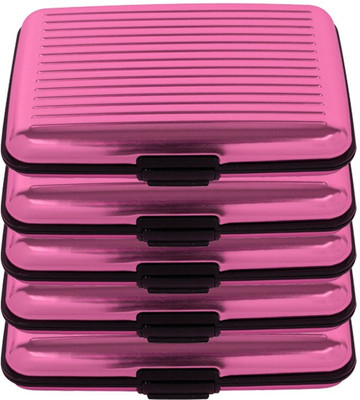 

Zarsa Za-Alumapink5pc 6 Card Holder(Set of 5, Pink)