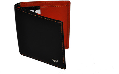 

DHide Designs 10 Card Holder(Set of 1, Black, Orange)