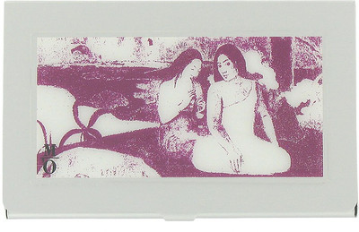 

The Museum Outlet 10 Card Holder(Set of 1, Silver, Purple)