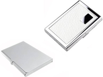 

Capstone Stainless Steel 6 Card Holder(Set of 2, Silver)