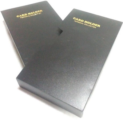 

Y.E.S 160 Card Holder(Set of 2, Black, Grey, Blue)
