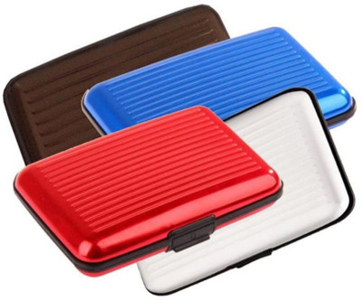 

SOI Wallet 6 Card Holder(Set of 4, Multicolor)
