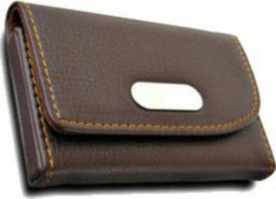 

verawood 20 Card Holder(Set of 1, Brown)