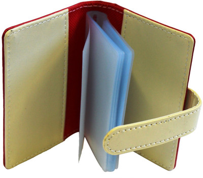 

Kemket 20 Card Holder(Set of 1, Red)