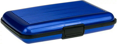 

WalletsMB Security Card 6 Card Holder(Set of 1, Blue)