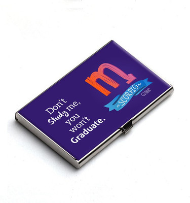 

QuoteSutra 10 Card Holder(Set of 1, Multicolor)
