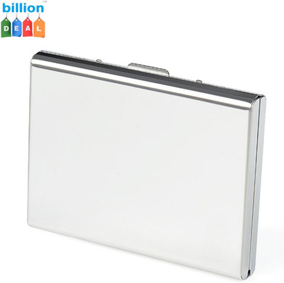 

billion Deal High Quality Stylish Waterproof Executive Steel Plain ATM 6 Card Holder(Set of 1, Silver)
