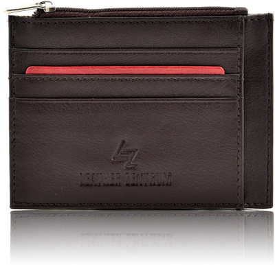 

Leather Zentrum 6 Card Holder(Set of 1, Brown)
