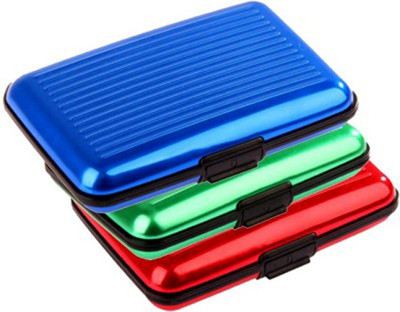 

Arthr 6 Card Holder(Set of 3, Multicolor)