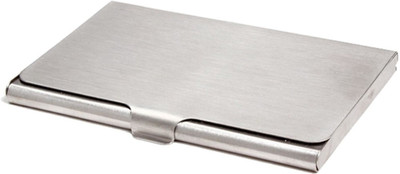 

SUPER LIFESTYLE 20 Card Holder(Set of 1, Silver)