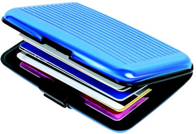 

Gurman Goods 6 Card Holder(Set of 1, Blue)