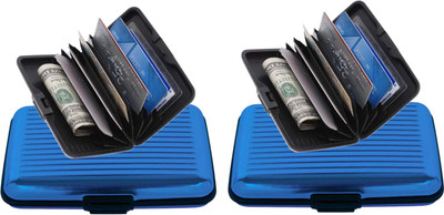 

Evana 6 Card Holder(Set of 2, Blue)