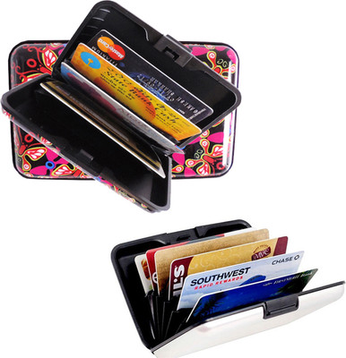 

Elligator 6 Card Holder(Set of 2, Multicolor)