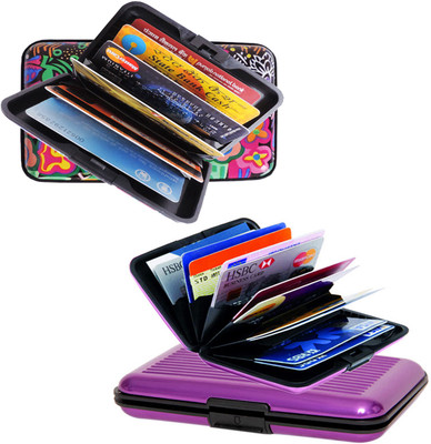 

Elligator 6 Card Holder(Set of 2, Multicolor)