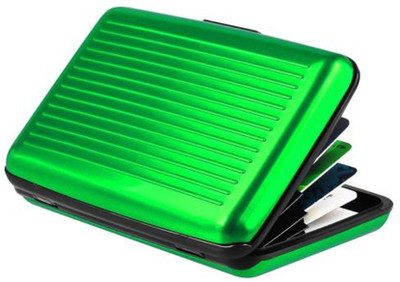

Ratan 6 Card Holder(Set of 1, Green)
