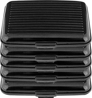 

Zarsa Za-Alumablack5pc 6 Card Holder(Set of 5, Black)