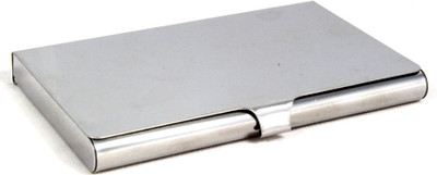 

Stealodeal Heavy Stainless Steel 20 Card Holder(Set of 1, Silver)