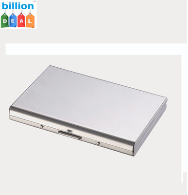 

billion Deal Stylish Waterproof Business Steel Plain ATM 6 Card Holder(Set of 1, Silver)