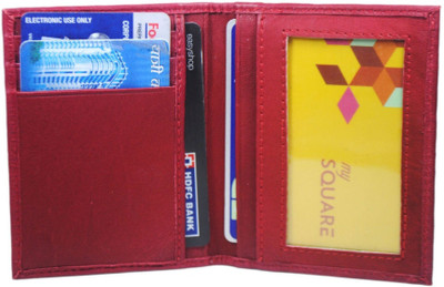 

Southpole Fashions W 8 Card Holder(Set of 1, Red)