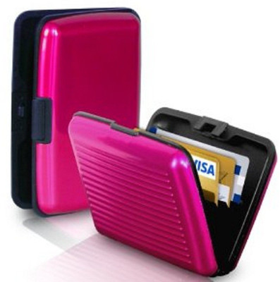

Security 6 Card Holder(Set of 1, Pink)