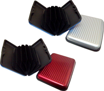 

Polo Unique 6 Card Holder(Set of 4, Multicolor)