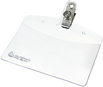 

Avery 50 Card Holder(Set of 50, White)