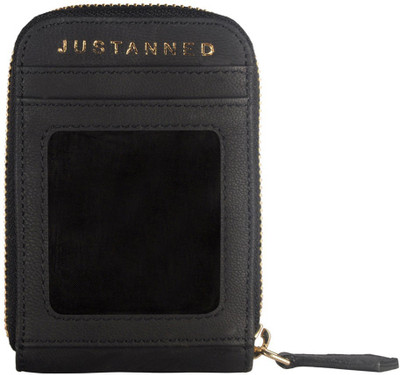 

Justanned 4 Card Holder(Set of 1, Black)