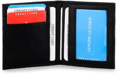 

Southpole Fashions Men 10 Card Holder(Set of 1, Black)