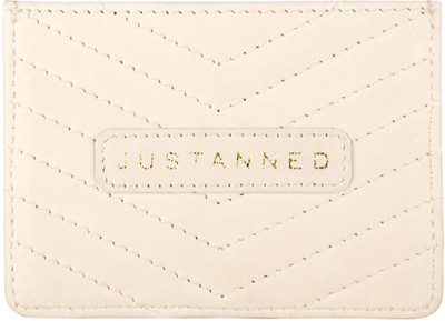 

Justanned 4 Card Holder(Set of 1, White)