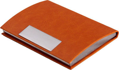 

ShopoSite 20 Card Holder(Set of 1, Orange)