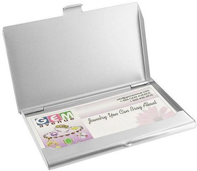 

Fox Micro 10 Card Holder(Set of 2, Silver)