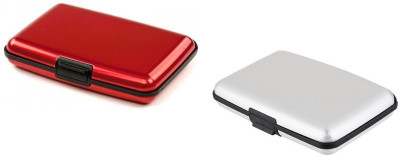 

Cartivo Series 6 Card Holder(Set of 2, Red, White)