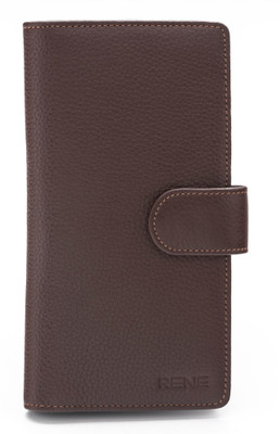 

Rene 15 Card Holder(Set of 1, Brown)