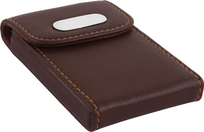 

JLT 20 Card Holder(Set of 1, Brown)