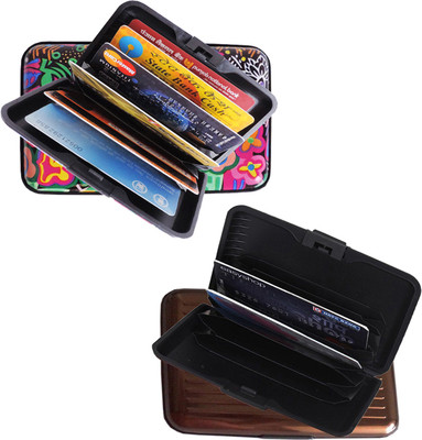 

Elligator 6 Card Holder(Set of 2, Multicolor)